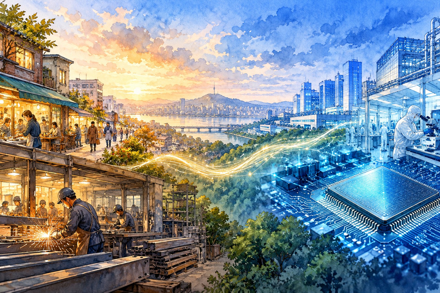 [한국의 두 개의 경제②] 반도체가 벌어들인 돈은 왜 가계와 내수로 흘러가지 않는가