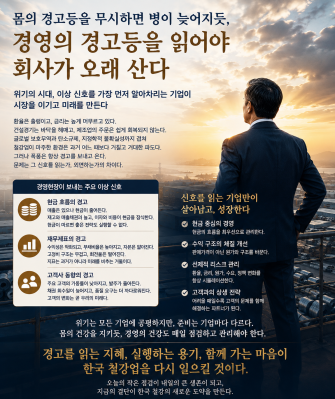 [카드뉴스] 철강의 경고등을 읽는 리더십