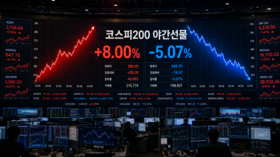 상한가 다음 날 5% 급락…한국 증시, 방향보다 ‘변동성 통제’가 먼저다