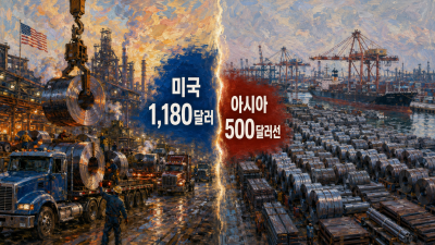 글로벌 열연시장 양극화 심화…미국 고가 강세, 아시아는 하단 재시험